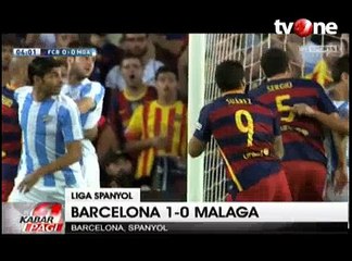 Gol Tunggal Vermaelen Bawa Barca Unggul 1-0 Atas Malaga