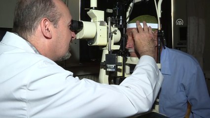 'Kombine göz ameliyatı' ile 11 yıl sonra görmeye başladı - ANKARA