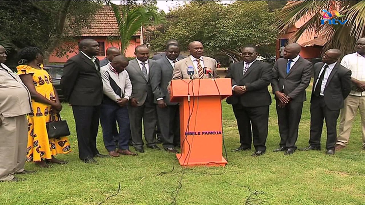 Opposition leader Raila Odinga on Migori senatorial  by-election