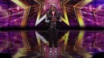 America's Got Talent 2018 - Flau'jae- 14-Year-Old Rapper Earns Golden Buzzer From Chris Hardwick
