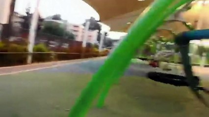 Parents and children flee falling rockets in Israel