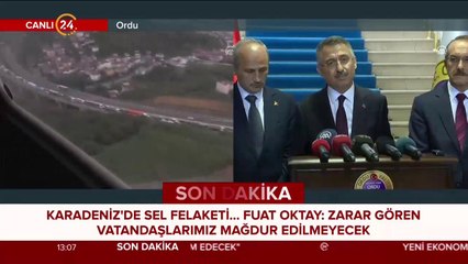 Karadeniz'de sel felaketi