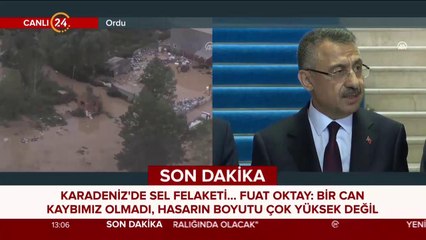 Karadeniz'de sel felaketi