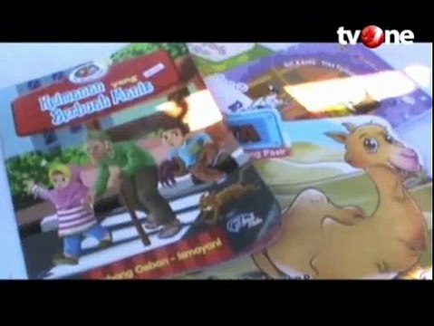 Uniknya Perpustakaan Bendi di Polewali Mandar