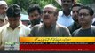 PTI leader Naeem Ul Haque Press conference outside Bani Gala - 9th August 2018