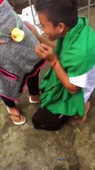 Elma yeme yarışması