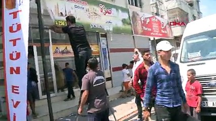 Adana'da Arapça tabela, poster ve afişler kaldırıldı