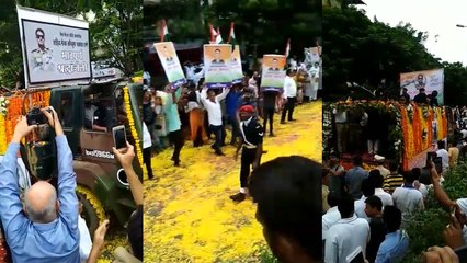 Video: कैसे मुंबई ने गुरेज के शहीद मेजर कौस्‍तुभ राणे को फूलों और आंसूओं के साथ दी अंतिम विदाई