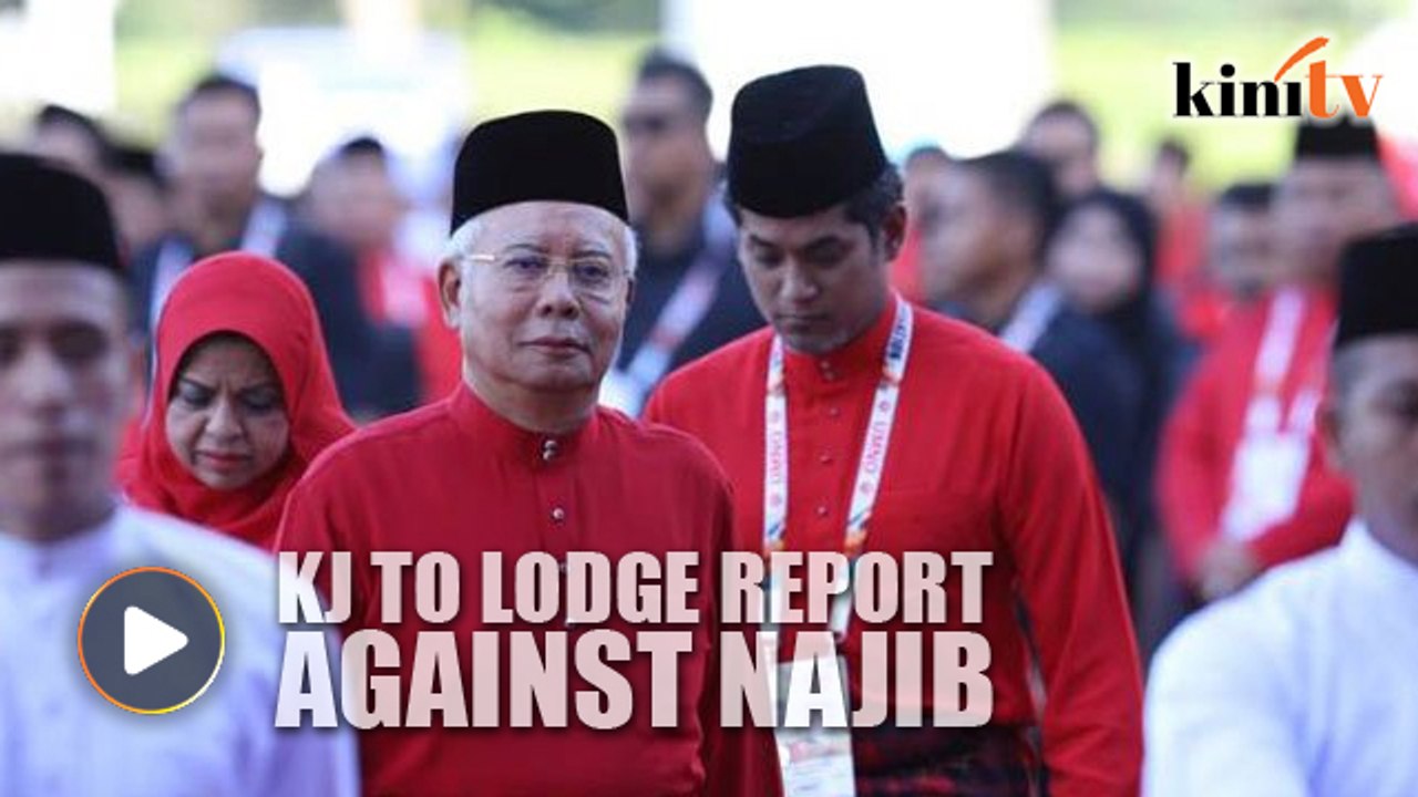 KJ to lodge report against Najib, MOF over RM18b GST ‘robbery’ claim