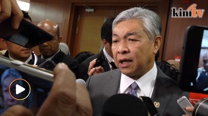 Zahid harap Najib tidak terasa hati
