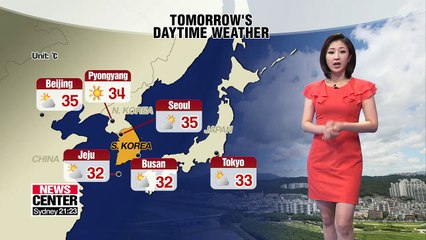 Higher humidity with hot daytime highs _ 080918