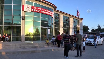 Şırnaklı çocuklar için akrobasi şöleni