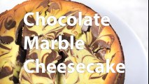 How to Make a Chocolate Marble Cheesecake
