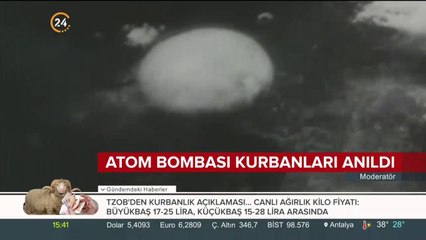 Atom bombası kurbanları anıldı