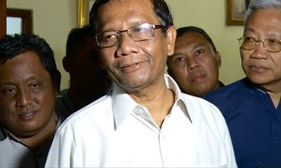 Mahfud MD: Saya Kaget Tapi Tidak Kecewa
