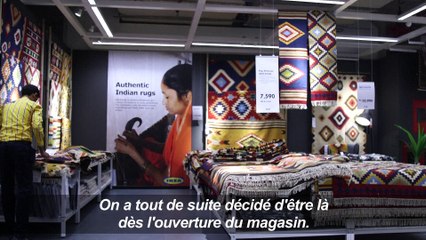 Ouverture en fanfare du premier Ikea d'Inde