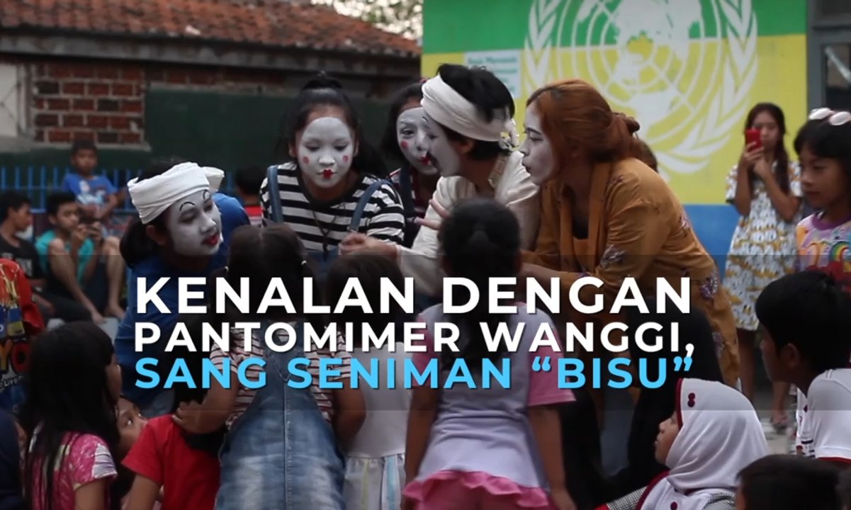 Kenalan dengan Pantomimer Wanggi, Sang Seniman “Bisu”