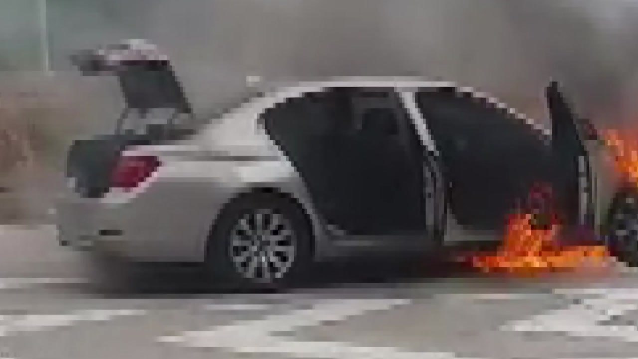 또 다시 BMW 화재...이번엔 리콜 대상이 아닌 모델 / YTN
