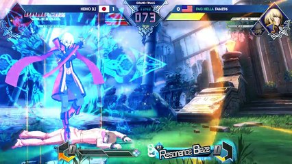 BlazBlue Cross Tag Battle EVO 2018 Heiho Vs Fame96 (Grand Finals)
