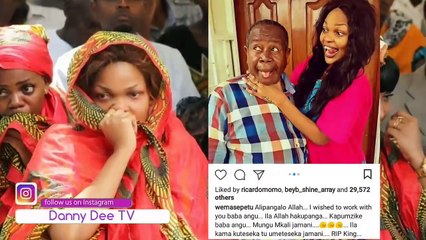 WEMA SEPETU Ashindwa Kujizua Kwenye Msiba Wa Mzee  MAJUTO