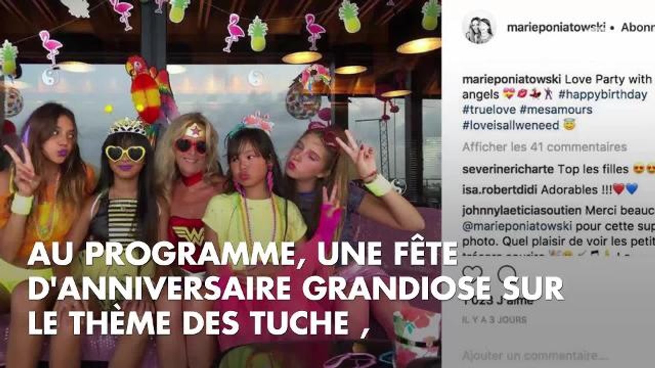 PHOTO. L'incroyable déguisement de Læticia Hallyday pour l'anniversaire de sa fille, Jade