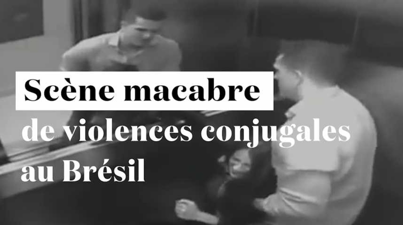 Cet homme bat sa femme du parking à leur appartement, puis elle meurt d'une chute de 4 étages