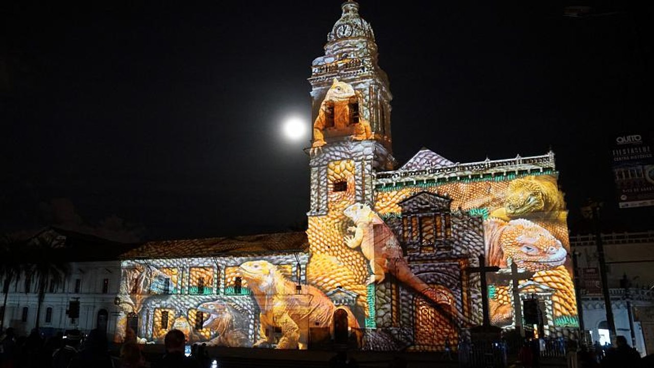 El Festival de la Luz ilumina Quito