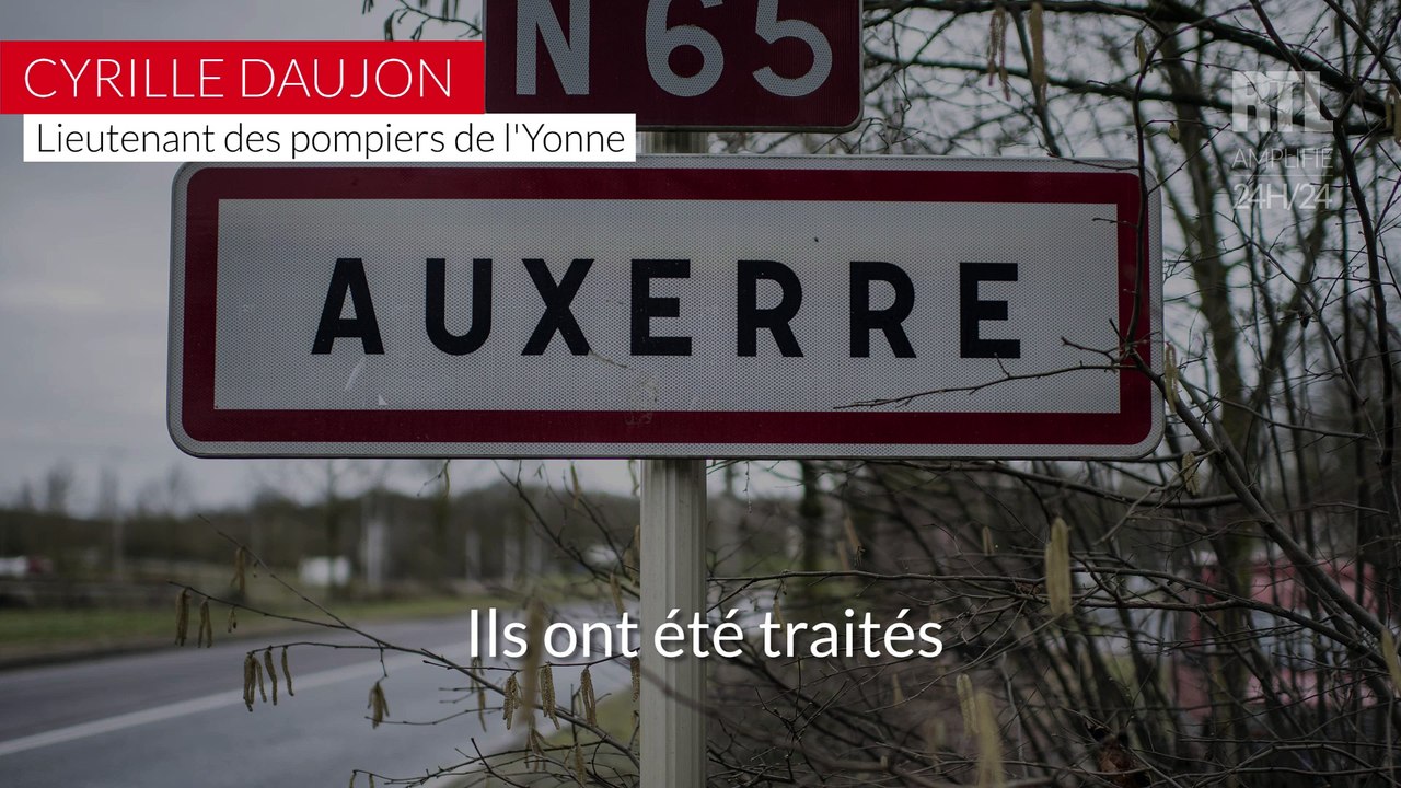 Les locaux des urgences d'Auxerre "ont été sinistrés", selon un lieutenant des pompiers de l'Yonne