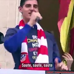 Quand Thibaut Courtois insultait les supporters du Real Madrid
