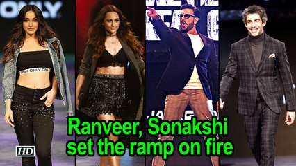 Ranveer Singh, Sonakshi Sinha set the ramp on fire