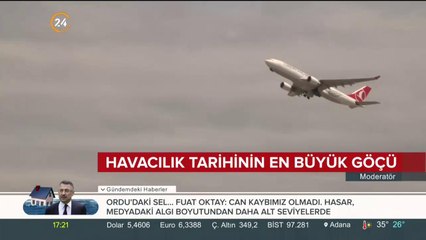 İlk uçuş Ankara'ya yapılacak