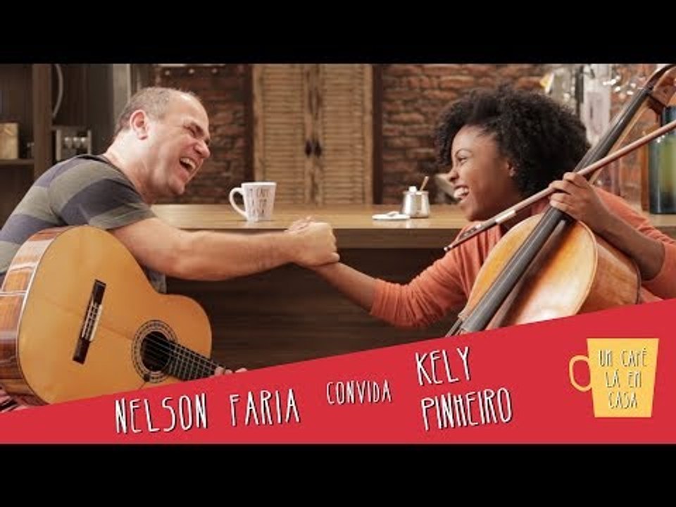 Um café lá em casa com Kely Pinheiro e Nelson Faria