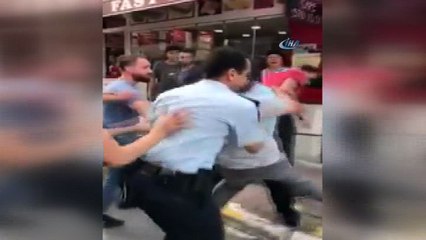 UBER eyleminde gerginlik kamerada