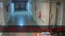 Hastanelere dadanan hırsız güvenlik kameralarına yakalandı