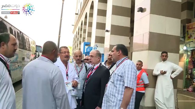 وصول وإقامة حجاج القرعة بالمدينة المنورة وتفويجهم إلى مكة
