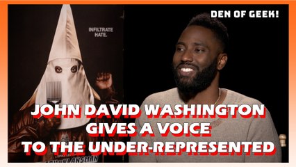 John David Washington Gives A Voice To The Under-Represented