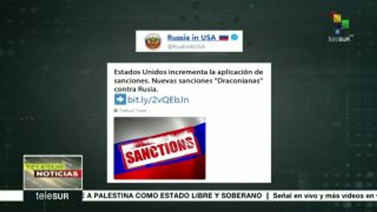 Rusia califica de "draconianas" las nuevas sanciones de Estados Unidos