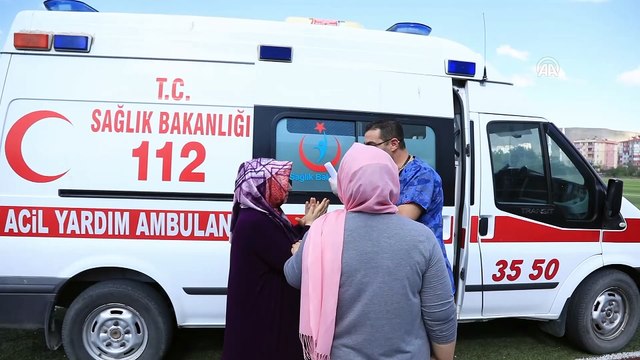Ambulans helikopter çorba tenceresine düşen bebek için havalandı - MALATYA