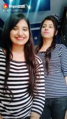 Two girls comedy dailogues