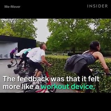 There's a step machine scooter that you can use to get toned legs
