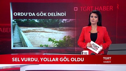 Ordu'yu Sel Vurdu, Yollar Göl Oldu