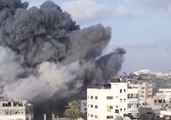 Airstrikes Target Cultural Center in Gaza With Multiple Munitions