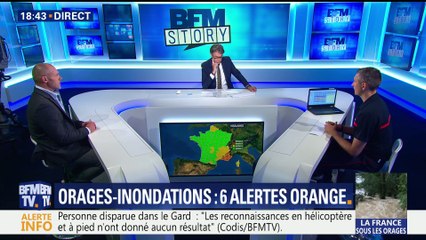 Orages violents dans le Gard (2/2)