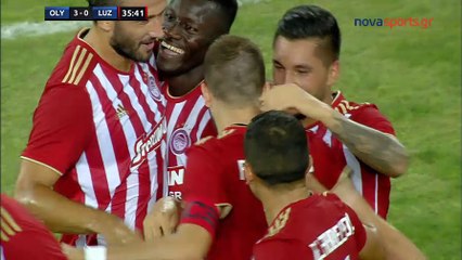 3-0 Miguel Ángel Guerrero Goal - Olympiakos Piraeus 3-0 Luzern - 09.08.2018 [HD]