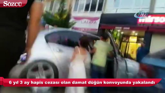 Düğün konvoyuna baskın
