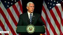 Pence On Trump's Proposed Space Force: Space Is A 'War-Fighting Domain'