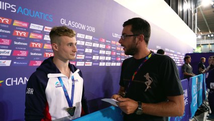 Glasgow 2018  DIVING - Jack Laugher - 3M SPRINGBOARD Winner