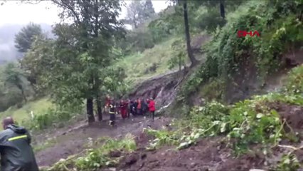 İkizce'de Heyelan 1 Ölü - Olay Yerinden Görüntüler