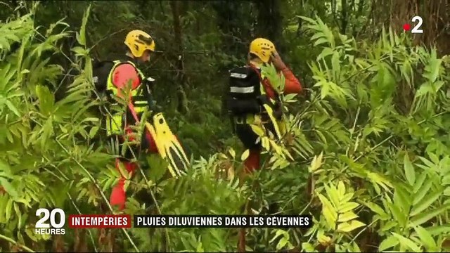 Intempéries : pluies diluviennes dans les Cévennes