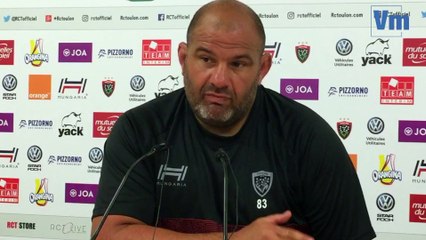 Collazo avant RCT-Clermont: "Augmenter l'intensité l'implication et gagner en maîtrise"
